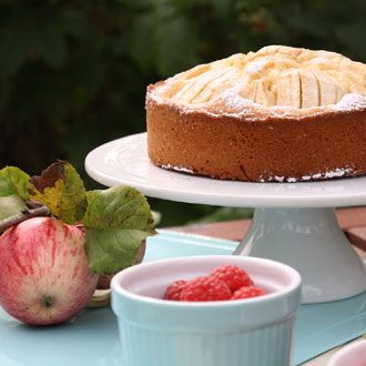 Genussküche - Apfelkuchen mit versunkenen Äpfeln