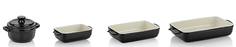 Malin casserole dishes various sizes and shapes