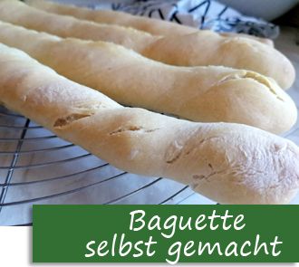 Rezeptbutton Baguette