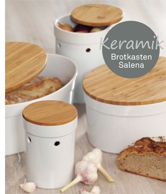 Brotkasten und weitere Artikel Serie Salena Keramik kela