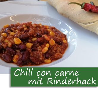 Rezeptbutton Chili con carne