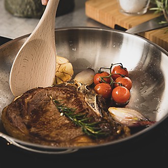 Recipe Dry aged steak with rosemary potatoes