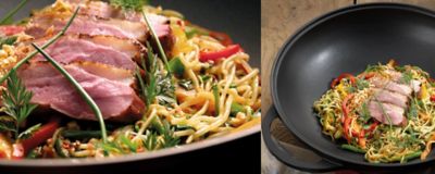 Ente mit Gemüse im Wok Header