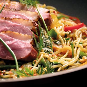 Ente auf Gemüse Rezept Teaser