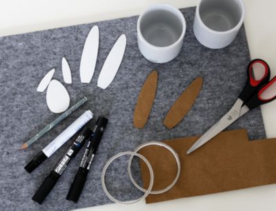 Material für Hasenbecher