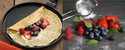 Crêpe mit frischen Beeren Header