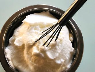 Kaiserschmarrn – Eischnee unterheben