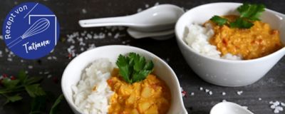 Rezept Kartoffelcurry Serviervorschlag – Einstiegsfoto