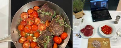 Kochevent im Showroom bei kela in Böhmenkirch