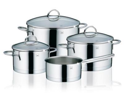 Set de casseroles 2 pièces 24cm, 28cm induction - grande casserole  universelle avec