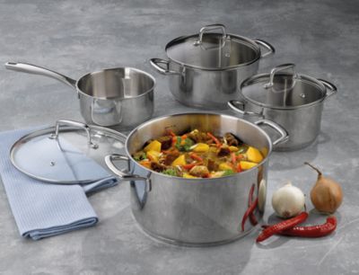 Casserole induction avec panier de friture 18 cm en inox - Tom Press