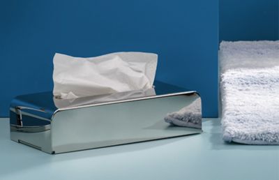 Gsedaox Papiertuchbox Leder Kosmetiktücher Box Taschentuchbox Tücherbox für  Auto/Zuhause