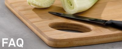 Kuechenhelfer – FAQs, Kundenfragen zu Schneidebrettern