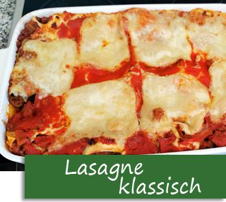 Aufmacherfoto zum Rezept: Lasagne klassisch