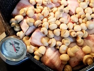 Lendchen und Champignons anbraten