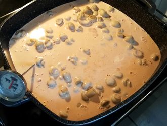 Lendchen schmoren in der Sauce