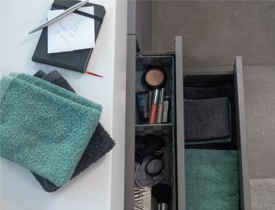Stimmungsbilder Badezimmer mit den Waschlappen Ladessa