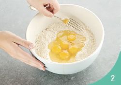 Selbstgemachte Nudeln Schritt 2