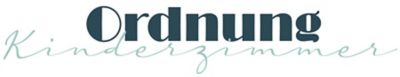 Wort-Bild-Logo – Ordnung im Kinderzimmer