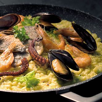 Paella de marisco