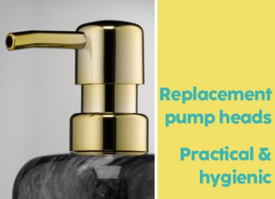 Replacement pump head for Liron soap dispenser