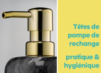 Tête de pompe de rechange pour distributeur de savon Liron