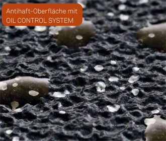 spezielle Oberfläche der Stella Nova Bratpfanne