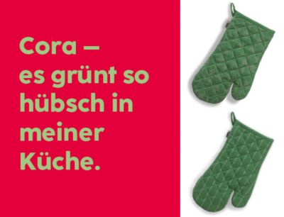 Topfhandschuhe Cora aus hochwertiger Baumwolle