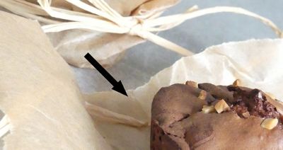 Muffin verpacken und Ideen Topping