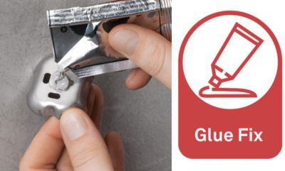 Wandplatte zum Kleben – Glue Fix