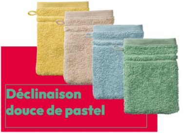 Gant de toilette - utilisation au quotidien