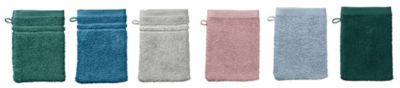 Gant de toilette Leonora et Ladessa en différentes couleurs