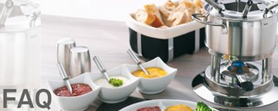 Kochen mit Freunden – FAQs, Kundenfragen zu Fondue