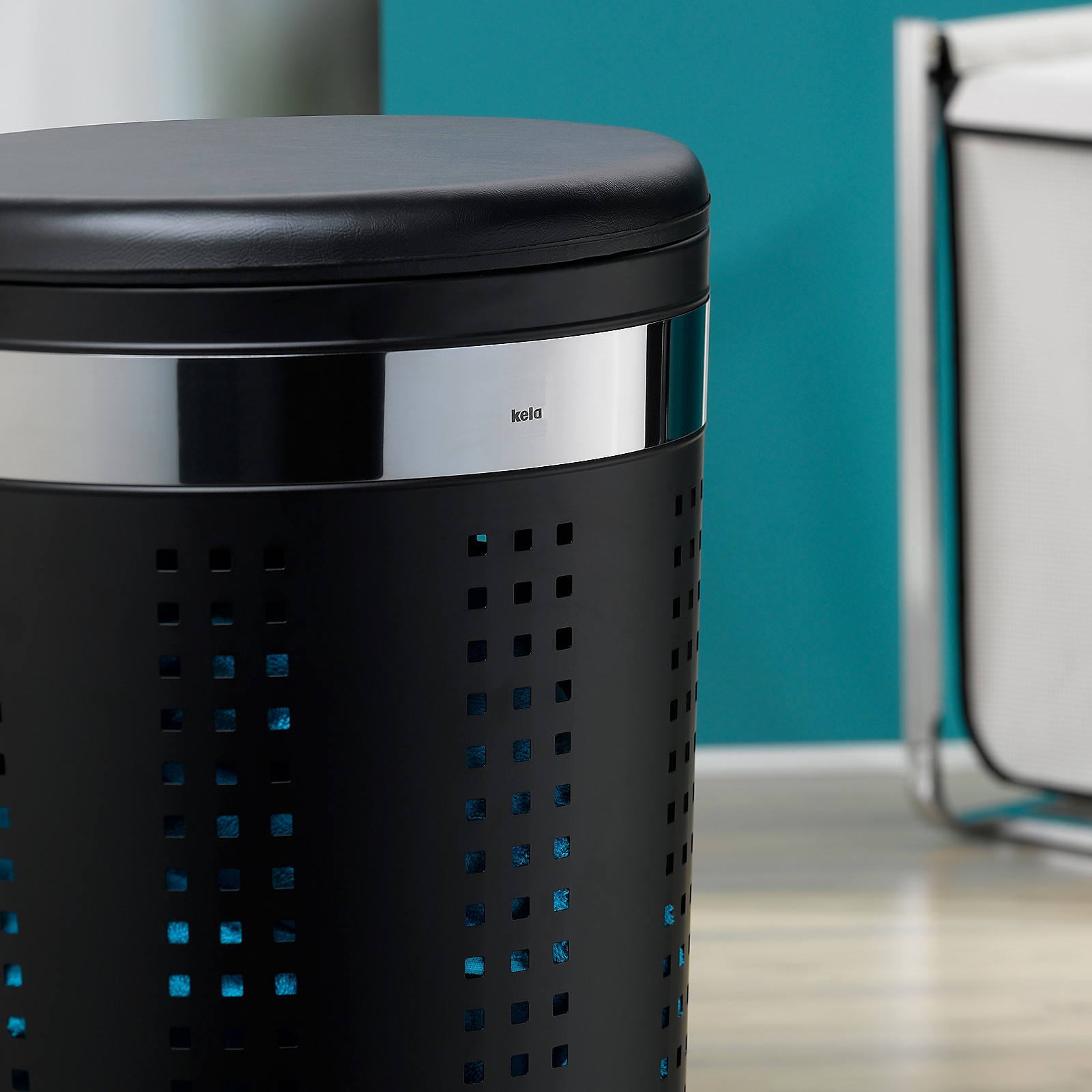 Kela Wäschebox SEVILLA in 4 Farben Wäschesammler Wäschetruhe Wäschekorb